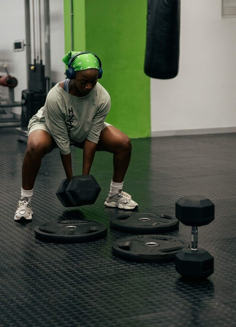 Weights and strength area